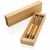Modernes Bambus-Stifteset in Box (Bild 4)