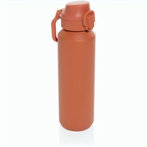 Via RCS Re-Steel Sportflasche mit Verschluss, 600ml