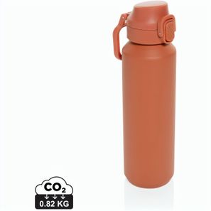 Via RCS Re-Steel Sportflasche mit Verschluss, 600ml