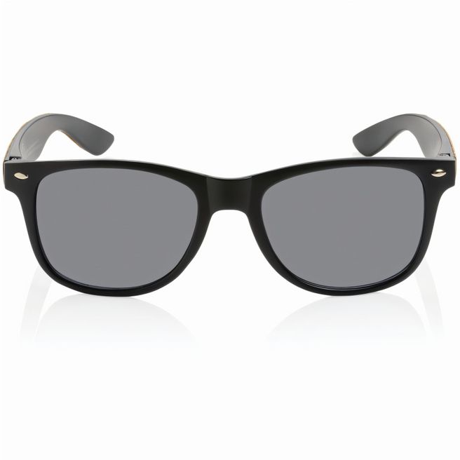 Sonnenbrille aus GRS recyceltem PC-Kunststoff mit Kork