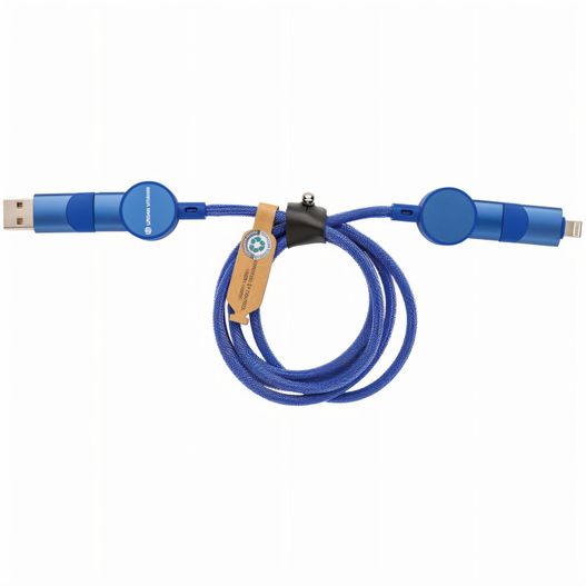 Oakland RCS rKunststoff 1,2m 6-in-1 Fast-Charging 45W Kabel (Bild 1)
