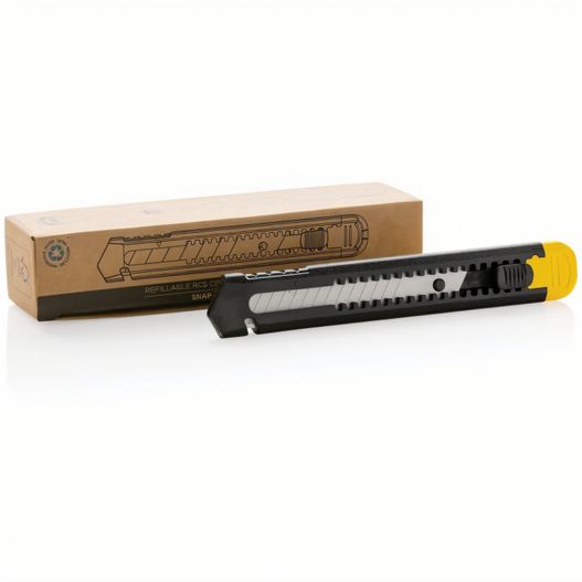 Nachfüllbares Abbrechmesser aus RCS recyceltem Kunststoff (Bild 1)