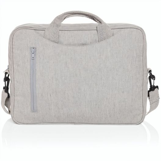 Laluka AWARE™ 15.4" Laptop-Tasche aus recycelter Baumwolle (Bild 1)