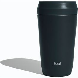 Topl-Trinkbecher aus rec. Stahl mit 360-Grad-Deckel 354ml