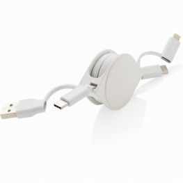 6-in-1 Kabel aus TPE und RCS Standard recyceltem Kunststoff