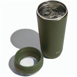 Topl-Trinkbecher aus rec. Stahl mit 360-Grad-Deckel 354ml