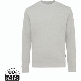 IQONIQ Denali ungefärbt. Rundhals-Sweater aus recycelter BW
