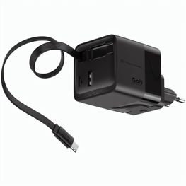 Produktabbildung Urban Vitamin Mendocino 65W GaN-Charger mit einziehb. Kabel Urban Vitamin Mendocino 65W GaN-Charger mit einziehb. Kabel