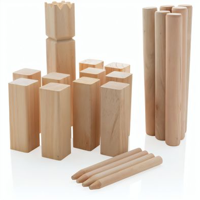Kubb Outdoor Wurfspiel aus Holz