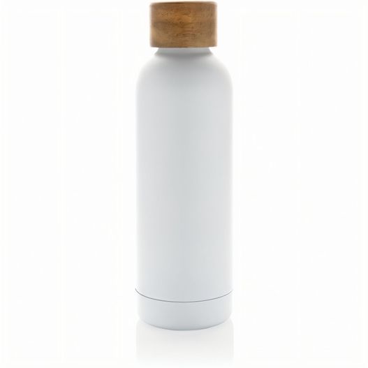 Wood Vakuumflasche aus RCS recyceltem Stainless-Steel (Bild 1)