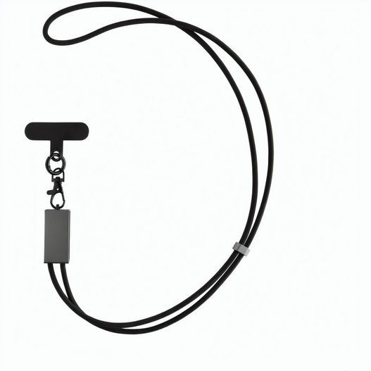 Produktabbildung Terra 60Wduales Ladekabel aus RCS recyceltem PET mit Lanyard Terra 60Wduales Ladekabel aus RCS recyceltem PET mit Lanyard (Bild 1)