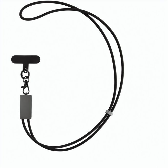 Terra 60Wduales Ladekabel aus RCS recyceltem PET mit Lanyard