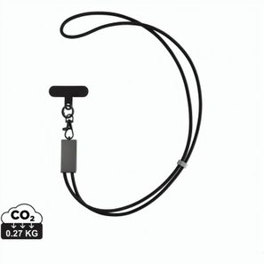 Terra 60Wduales Ladekabel aus RCS recyceltem PET mit Lanyard