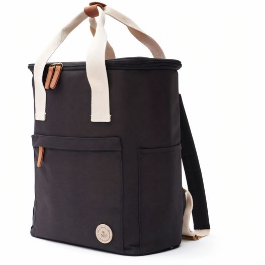 ein schwarzer rucksack mit einem tannenriemen VINGA Sortino Wanderkühlrucksack (Bild 1)