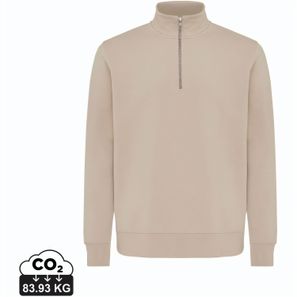 IQONIQ Elgon Quarter-Zip-Sweater aus rec. Baumwolle