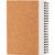 Kork Spiral-Notizbuch mit Stift (Bild 3)
