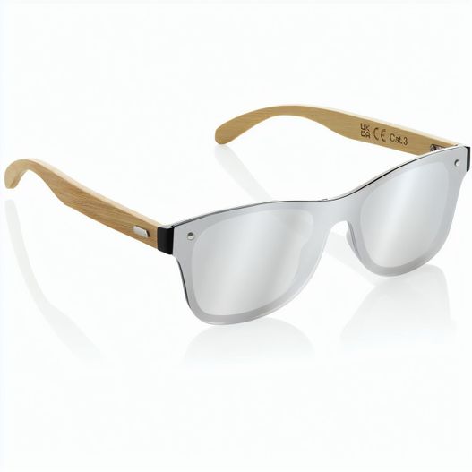 Produktabbildung Prism Sonnenbrille aus RCS rec. Kunststoff mit Bambusbügeln Prism Sonnenbrille aus RCS rec. Kunststoff mit Bambusbügeln (Bild 1)