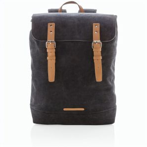 Canvas Laptop-Rucksack, PVC-frei