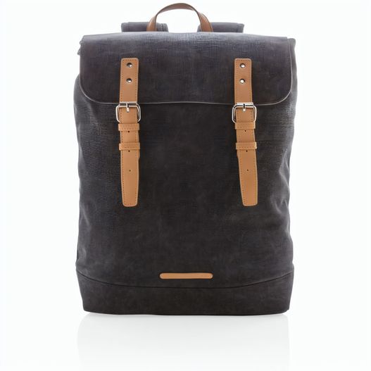 Canvas Laptop-Rucksack, PVC-frei (Bild 1)