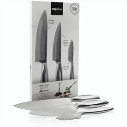 Produktabbildung BOSKA Küchenmesser Monaco+, 3er-Set BOSKA Küchenmesser Monaco+, 3er-Set