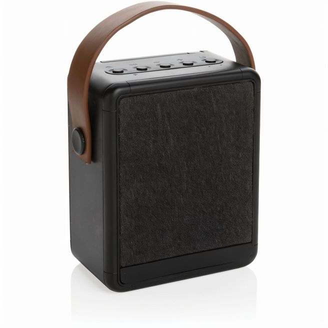 Produktabbildung Skywave 12W Solar-Lautsprecher aus RCS recyceltem Kunststoff Skywave 12W Solar-Lautsprecher aus RCS recyceltem Kunststoff