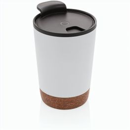 RCS recycelter Edelstahl-Kaffeebecher mit Kork