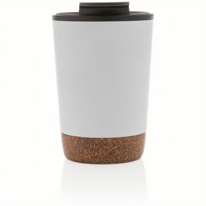 GRS rPP Edelstahl-Kaffeebecher mit Kork