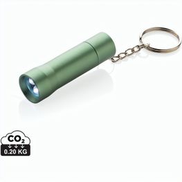 Flash Schlüsselanhänger-Taschenlampe aus RCS rec. Aluminium