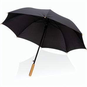 23" Impact AWARE™ RPET 190T Auto-Open Bambus-Schirm