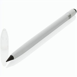 Tintenloser Stift aus Aluminium mit Radiergummi