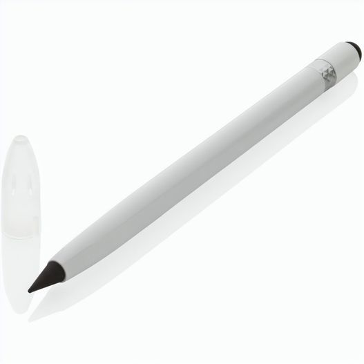 Produktabbildung Tintenloser Stift aus Aluminium mit Radiergummi Tintenloser Stift aus Aluminium mit Radiergummi (Bild 1)