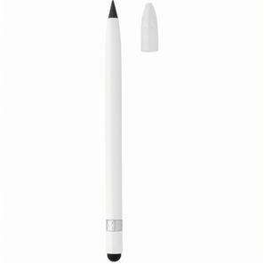 Tintenloser Stift aus Aluminium mit Radiergummi