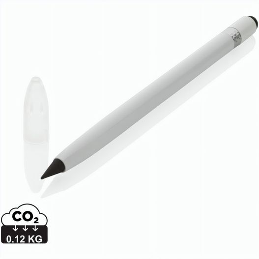 Produktabbildung Tintenloser Stift aus Aluminium mit Radiergummi Tintenloser Stift aus Aluminium mit Radiergummi (Bild 1)