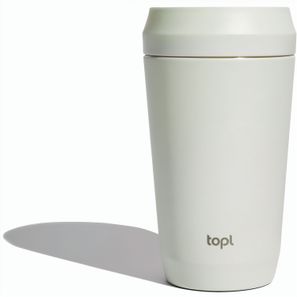 Topl-Trinkbecher aus rec. Stahl mit 360-Grad-Deckel 354ml