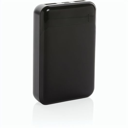 Produktabbildung 10.000 mAh Powerbank aus RCS Standard recyceltem Kunststoff 10.000 mAh Powerbank aus RCS Standard recyceltem Kunststoff (Bild 1)