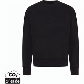 IQONIQ Kruger Relax-Rundhals-Sweater aus recycelt. Baumwolle