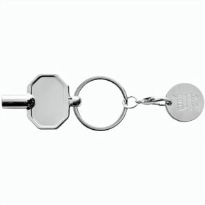 RCS Heizkörpschlüssel & Einkaufswagens-Chip am Schlüsselring