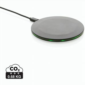 15W-Wireless-Fast-Charger aus recyceltem RCS-Kunststoff