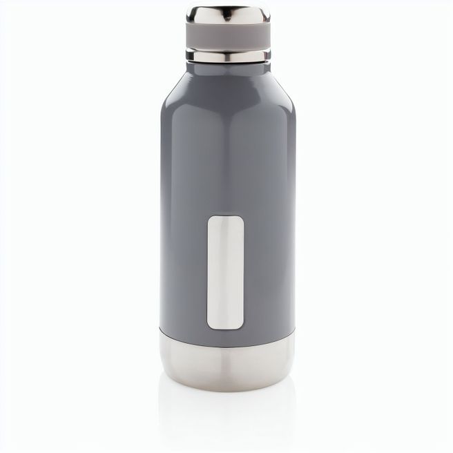 Produktabbildung Auslaufsichere Vakuumflasche mit Logoplatte Auslaufsichere Vakuumflasche mit Logoplatte