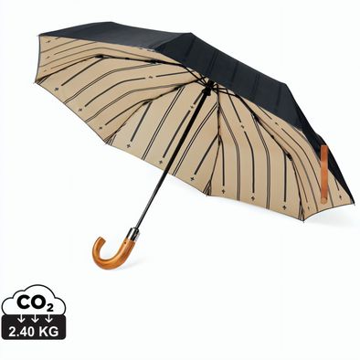 VINGA Bosler AWARE™ 21" faltbarer Schirm aus recyceltem PET