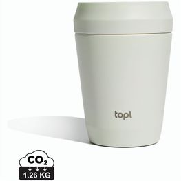 Topl-Trinkbecher aus rec. Stahl mit 360-Grad-Deckel 236ml