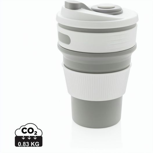 Produktabbildung faltbarer Silikon-Becher faltbarer Silikon-Becher (Bild 1)