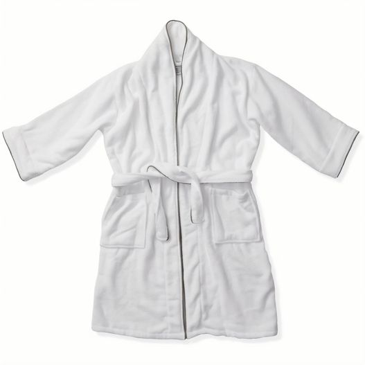 eine weiße robe auf weißem hintergrund VINGA Harper Bademantel S/M (Bild 1)