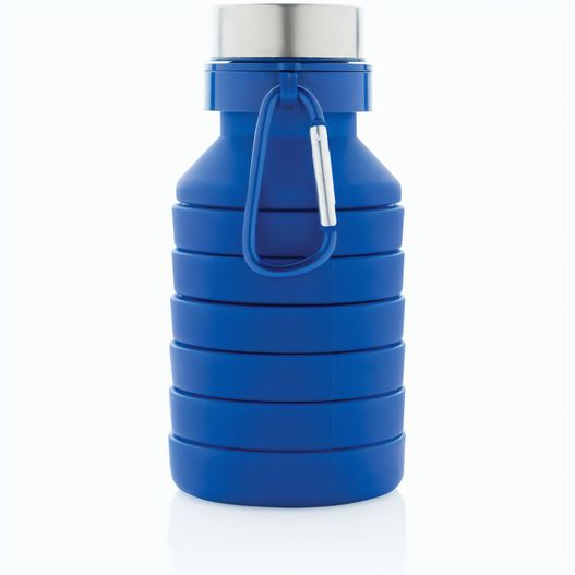 Produktabbildung Auslaufgeschützte faltbare Silikonflasche Auslaufgeschützte faltbare Silikonflasche (Bild 1)