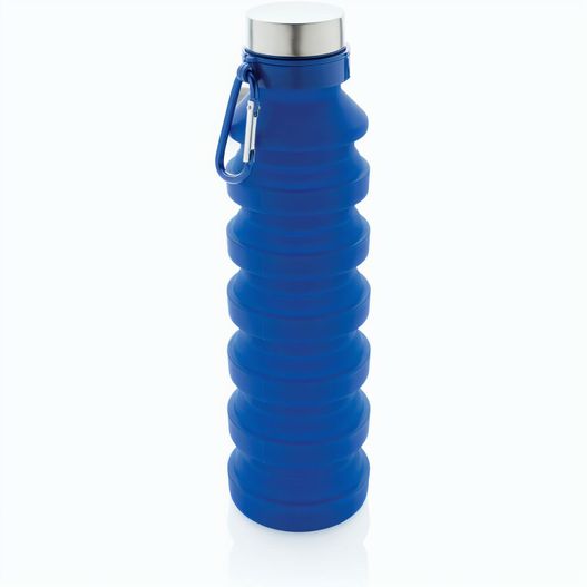 Auslaufgeschützte faltbare Silikonflasche (Bild 1)