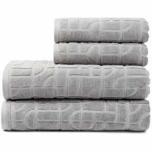 VINGA Verso Handtuch aus OCS Bio-Baumwolle, 4er-Set