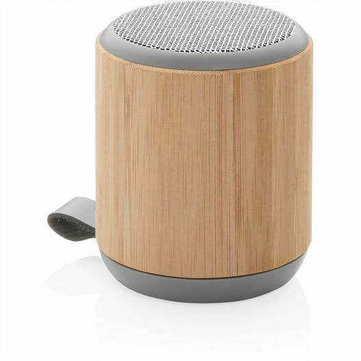 Bambus und Stoff 3W Wireless Speaker (Bild 1)