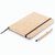 Kork A5 Notizbuch mit Bambus Stift und Stylus (Bild 1)