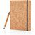 Kork A5 Notizbuch mit Bambus Stift und Stylus (Bild 4)