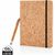 Kork A5 Notizbuch mit Bambus Stift und Stylus (Bild 4)